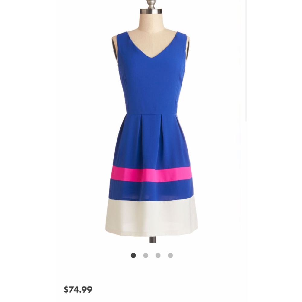 “Bright Around the Block” Dress